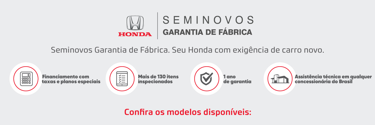 Banner de seminovos certificados de fábrica.